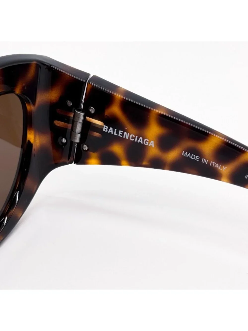 NEW BALENCIAGA BB0256S 002 SUNGLASSES BROWN BUTTERFLY WOMEN EYEWEAR BALENCIAGA - Picture 8 of 9